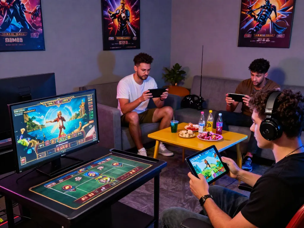 Engaged players exploring GEM88's dynamic online gaming environment.