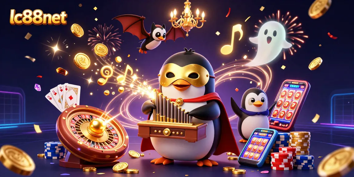 Experience the exciting world of lc88net with enchanting casino elements and vibrant 3D characters.